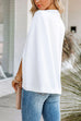 Rebadress Open Front Split Sleeves Cape Jacket