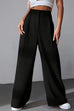 Rebadress High Rise Wide Leg Pocketed Baggy Pants