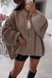 Rebadress Drop Shoulder Button Up Slouchy Sweater Cardigan