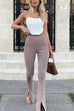 Rebadress High Rise Slit Bell Bottoms Skinny Pants