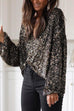 Rebadress Open Front Casual Sequin Shirt