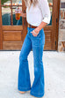 RD Distressed Bell Bottom Skinny Jeans