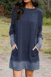 Rebadress Maureen Pockets Casual Sweatershirt Dress