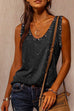 RD Summer Loose Solid Bottoming Tank Top