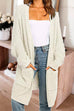 Rebadress Open Front Batwing Sleeves Pocketed Baggy Sweater Cardigan
