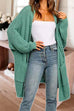 Rebadress Open Front Batwing Sleeves Pocketed Baggy Sweater Cardigan