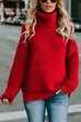 Rebadress Sweet Turtleneck Chunky Knit Sweater