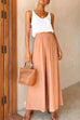 Rebadress Elastic Waist Wide Leg Palazzo Pants