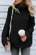 Rebadress Sweet Turtleneck Chunky Knit Sweater