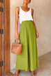 Rebadress Elastic Waist Wide Leg Palazzo Pants