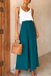 Rebadress Elastic Waist Wide Leg Palazzo Pants