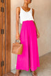 Rebadress Elastic Waist Wide Leg Palazzo Pants