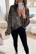 Rebadress Open Front Casual Sequin Shirt