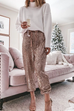 Rebadress Stylish Festive Party Sequin Pants